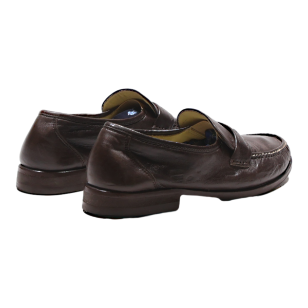 BALLY Loafer Shoes Brown Leather Womens UK 6 Supply