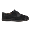 GALIZIO TORRESI Oxford Shoes Black Suede Mens UK 8 Online Sale