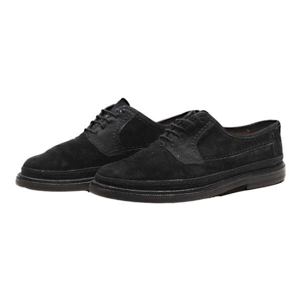 GALIZIO TORRESI Oxford Shoes Black Suede Mens UK 8 Online Sale