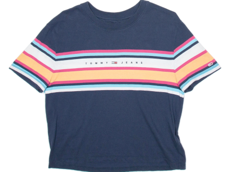 TOMMY HILFIGER Womens T-Shirt Blue M Online now