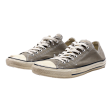 CONVERSE Chuck Taylor All Star Low Top Trainers Grey Canvas Mens UK 10 For Cheap