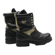 Combat Boots Black Leather Mens UK 9.5 For Discount