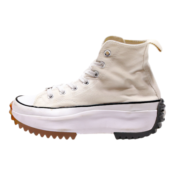 CONVERSE Run Star 2019 Platform High Top Trainers White Canvas Womens UK 5 Online Hot Sale