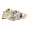 GUCCI Low Top Trainers White Leather Womens UK 5 Sale