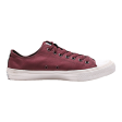 CONVERSE Chuck Taylor All Star Low Top Trainers Maroon Canvas Mens UK 9.5 on Sale