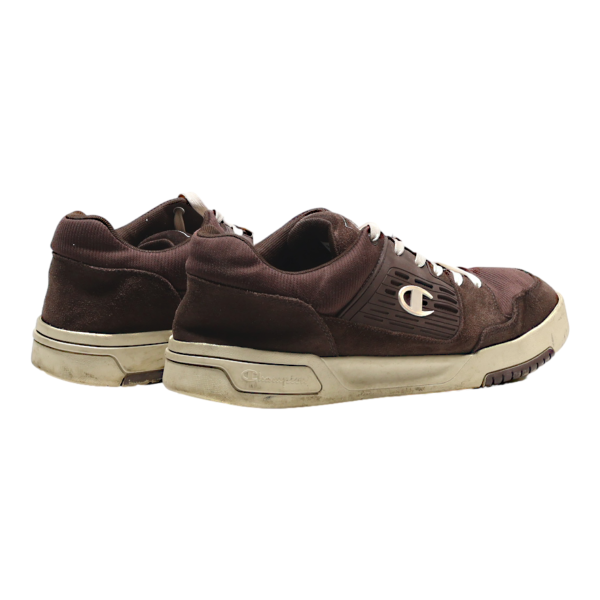 CHAMPION Sneaker Trainers Brown Suede Mens UK 9.5 Supply