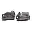 HERMES Slider Sandals Black Leather Womens UK 6 For Discount