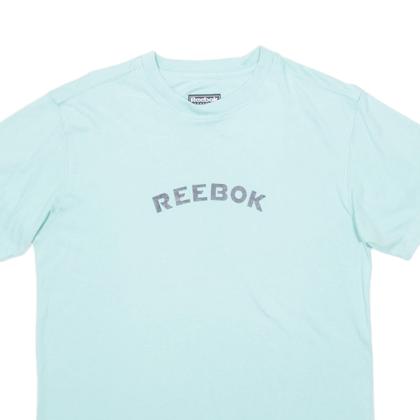 REEBOK Mens T-Shirt Blue XL Sale