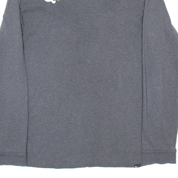 QUIKSILVER Womens T-Shirt Grey Long Sleeve S Online Sale