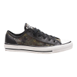 CONVERSE Low Top Trainers Green Synthetic Womens UK 8 Fashion