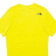 THE NORTH FACE Mens T-Shirt Yellow S on Sale