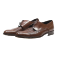 HUGO BOSS Derby Shoes Brown Leather Mens UK 7 Cheap