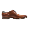 BUGATTI Oxford Shoes Brown Leather Mens UK 10.5 Fashion