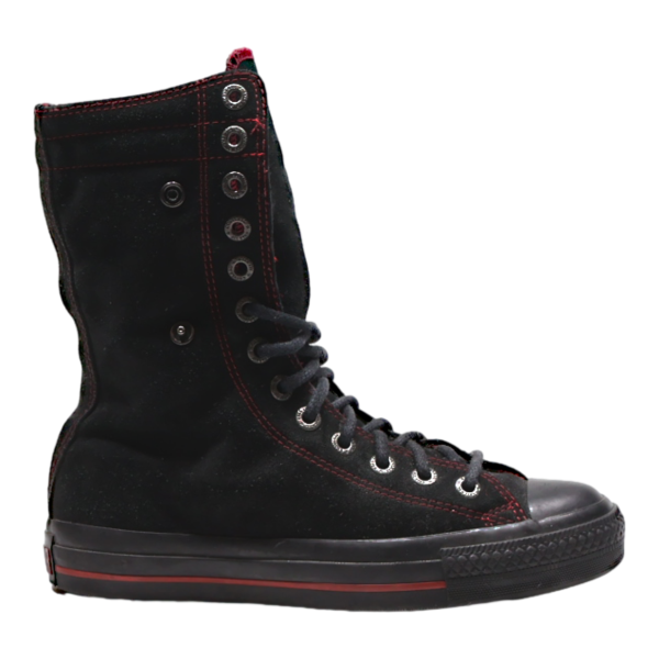 CONVERSE High Top Trainers Black Canvas Womens UK 4 Online