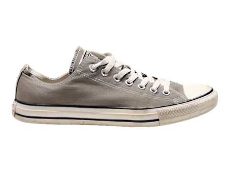 CONVERSE Chuck Taylor All Star Low Top Trainers Grey Canvas Mens UK 10 For Cheap