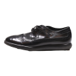 HOGAN Brogue Shoes Black Leather Mens UK 9 For Sale