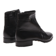 BALLY Ankle Boots Black Leather Womens UK 7 Discount