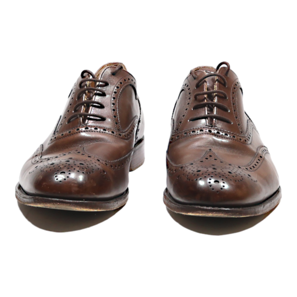 BENCI BROTHERS Brogue Shoes Brown Leather Mens UK 9 For Discount