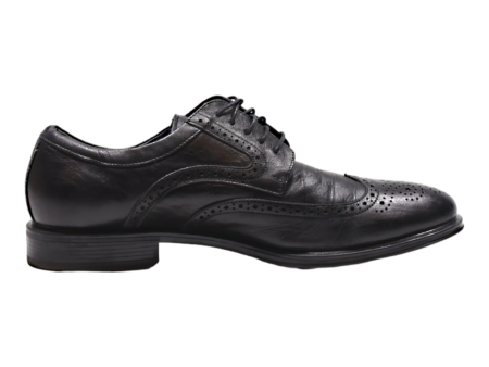 BATA Brogue Shoes Black Leather Mens UK 10.5 For Discount