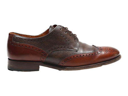 CORDWAINER Brogue Shoes Brown Leather Mens UK 9 Online Hot Sale