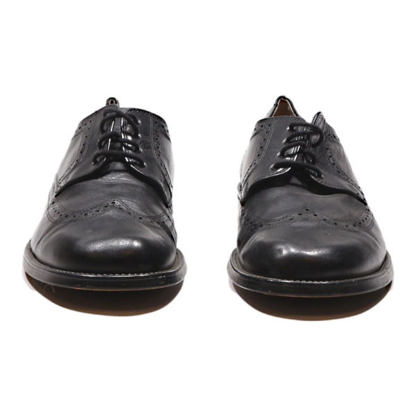 GALLUS Brogue Shoes Black Leather Mens UK 9 Fashion