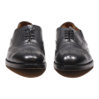 BISET Brogue Shoes Black Leather Mens UK 10 For Sale