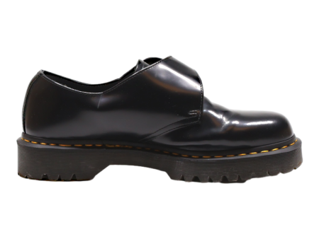 DR MARTENS Fenimore Derby Shoes Black Leather Mens UK 9.5 Cheap