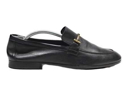 FRAU Loafer Shoes Black Leather Mens UK 9.5 Hot on Sale