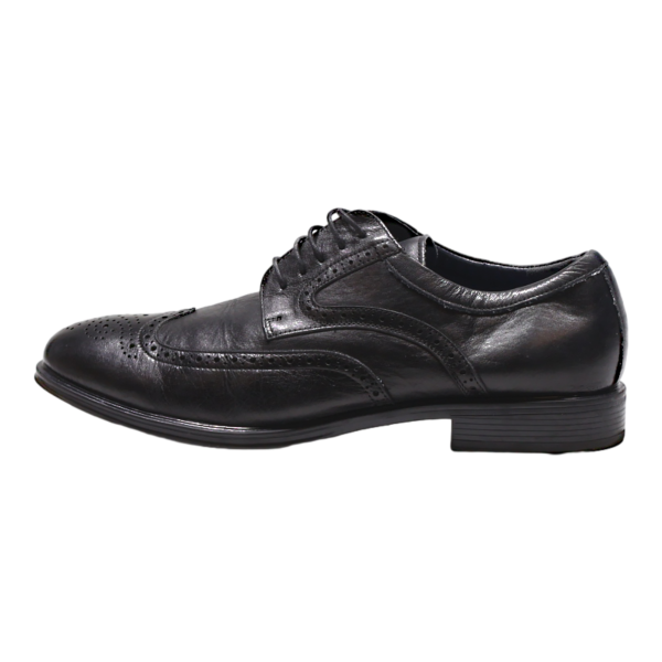 BATA Brogue Shoes Black Leather Mens UK 10.5 For Discount