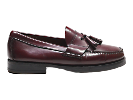 JOHN SPENCER Loafer Shoes Maroon Leather Womens UK 6 Supply