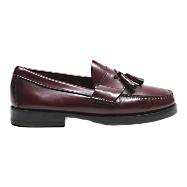 JOHN SPENCER Loafer Shoes Maroon Leather Womens UK 6 Supply