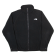 THE NORTH FACE Mens Fleece Jacket Black S on Sale