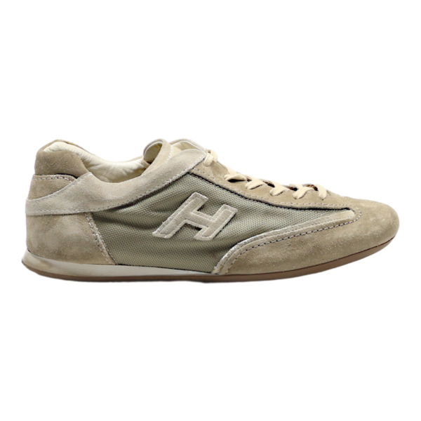 HOGAN Sneaker Trainers Beige Suede Mens UK 6 Fashion