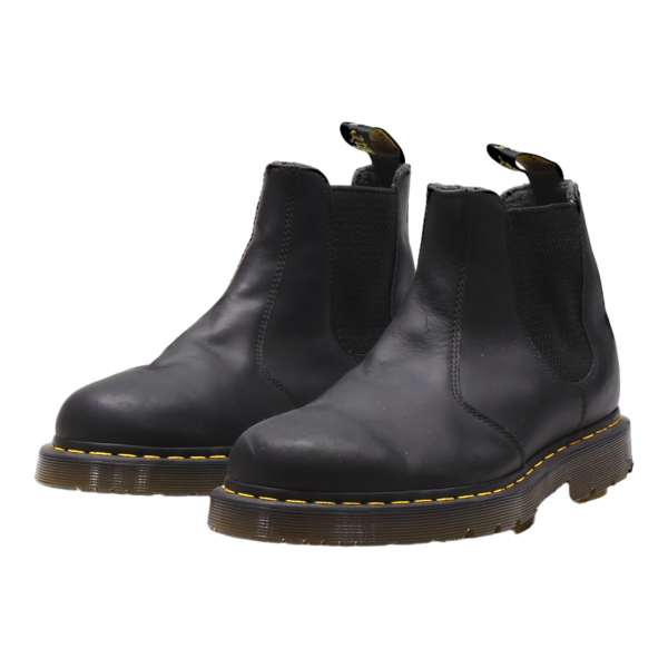 DR MARTENS 2976 Snowplow Chelsea Boots Black Leather Mens UK 8 For Sale