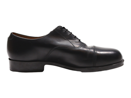 Derby Shoes Black Leather Mens UK 10.5 Supply