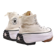 CONVERSE Run Star 2019 Platform High Top Trainers White Canvas Womens UK 5 Online Hot Sale