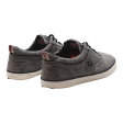 BUGATI Low Top Trainers Grey Canvas Mens UK 9.5 Online now