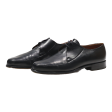 BALLY Derby Shoes Black Leather Mens UK 10 Online Hot Sale