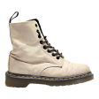 DR MARTENS Pascal GLTR 1460 Lace-Up Boots Beige Synthetic Womens UK 3 For Discount