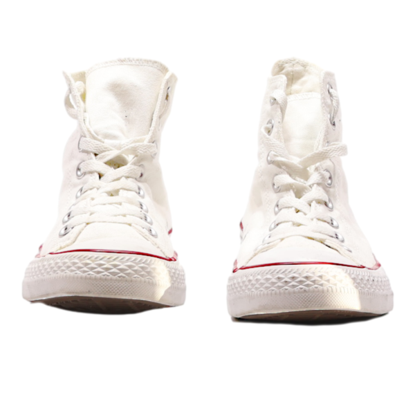 CONVERSE Chuck Taylor All Star High Top Trainers White Canvas Womens UK 8.5 For Cheap