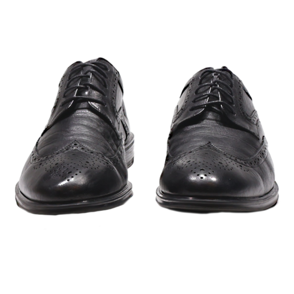 BATA Brogue Shoes Black Leather Mens UK 10.5 For Discount