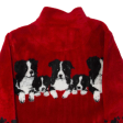 RADISH COUNTRYWEAR Dogs Girls Fleece Jacket Red 11-12Y Online