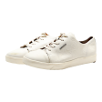 CALVIN KLEIN Sneaker Trainers White Leather Womens UK 6 Discount