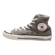 CONVERSE High Top Trainers Grey Canvas Womens UK 4.5 Supply