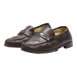 BALLY Loafer Shoes Brown Leather Womens UK 6 Supply