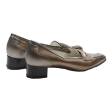 ALEXANDUA Loafer Shoes Grey Leather Womens UK 3.5 Online Hot Sale