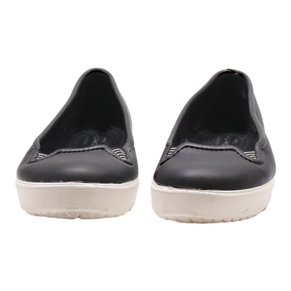 CROCS Ballet Shoes Black Synthetic Womens UK 6 Online now