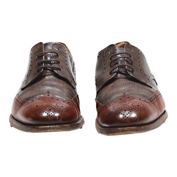 CORDWAINER Brogue Shoes Brown Leather Mens UK 9 Online Hot Sale