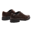 COLLEZIONE Oxford Shoes Brown Leather Mens UK 7 Online now