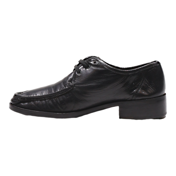 DANIELA Derby Shoes Black Leather Mens UK 6.5 For Discount